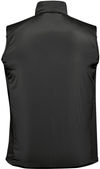 Am image of a Custom Stormtech Mens Cascadia Thermal Vest in Black!
