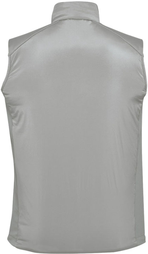Am image of a Custom Stormtech Mens Cascadia Thermal Vest in Storm Grey!