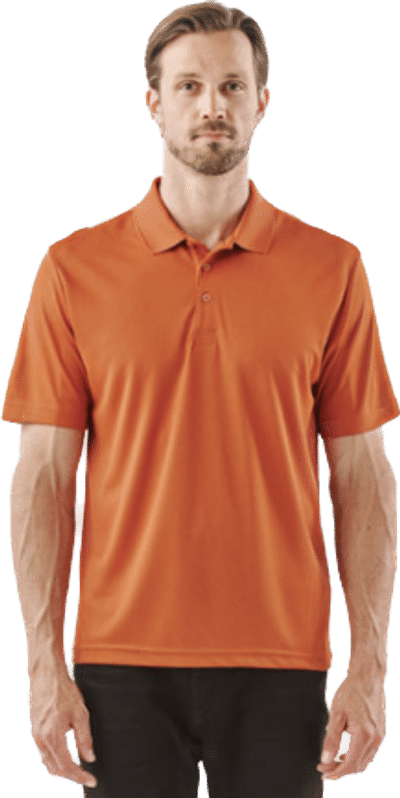 An image of a Custom STORMTECH MENS ECLIPSE H2X DRY PIQUE POLO!