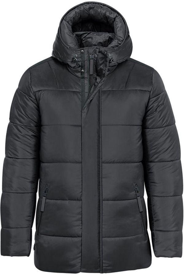 Am image of a Custom Stormtech Mens Elkridge Parka in Black!