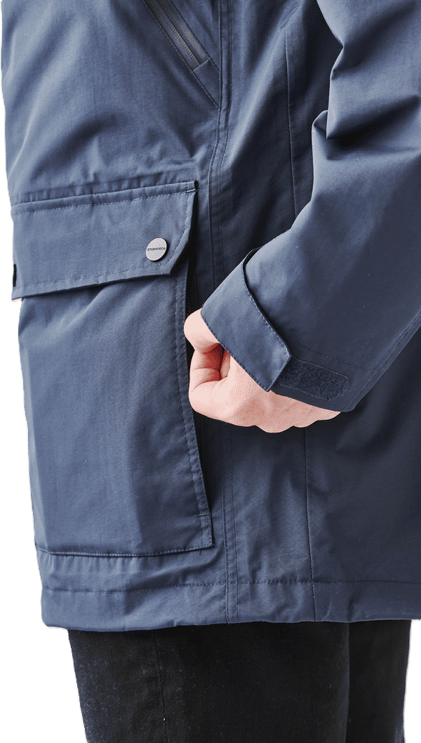 An image of a Custom Stormtech Mens Fairbanks 5 in 1 System Jacket!