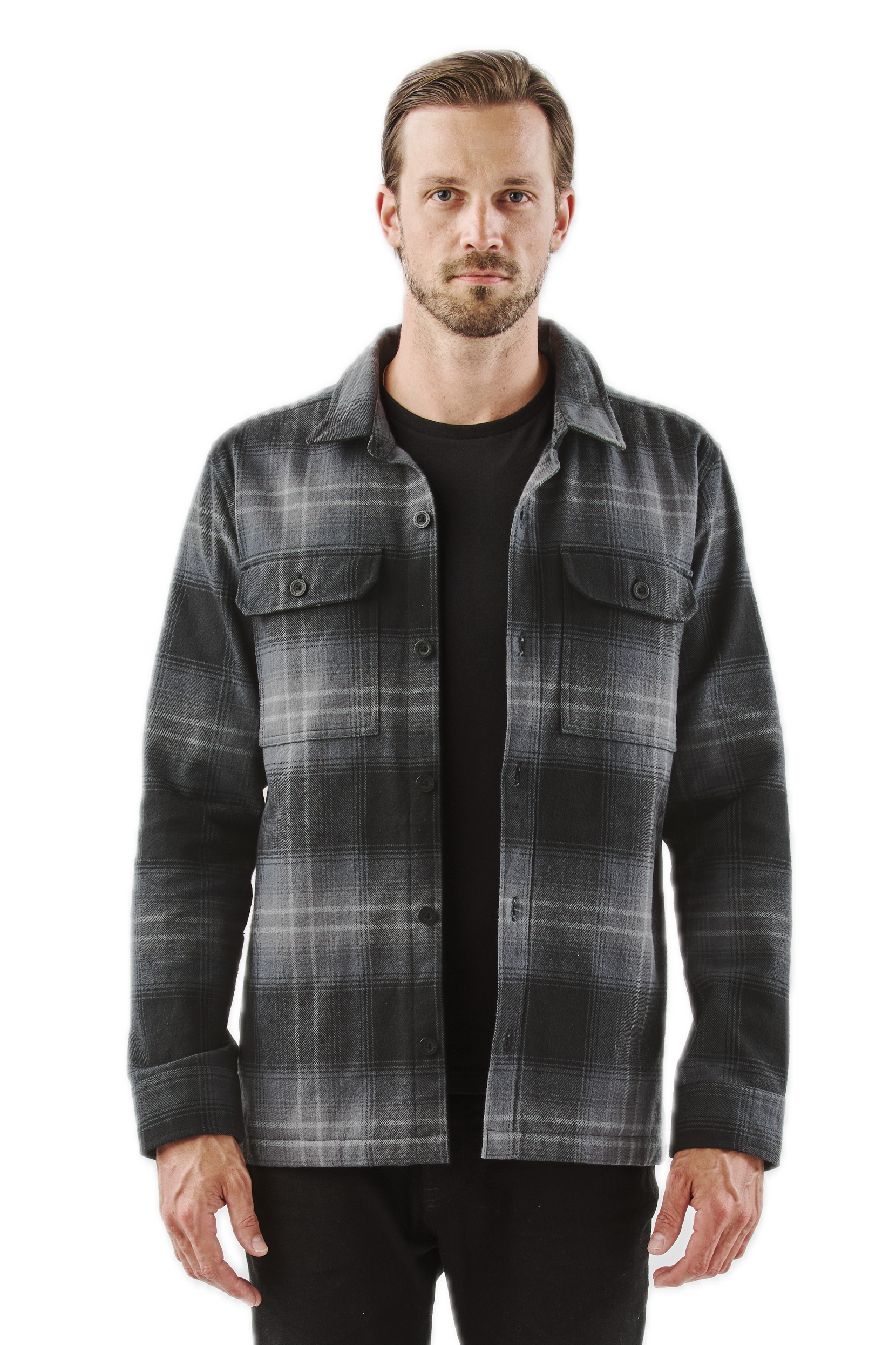 Stormtech Mens Highland Plaid Shacket