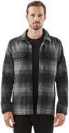 An image of a Custom Stormtech Mens Highland Plaid Shacket!