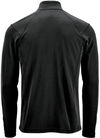 Am image of a Custom Stormtech Mens Mesa Quarter Zip Pullover in Black!