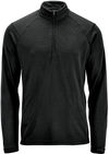 Am image of a Custom Stormtech Mens Mesa Quarter Zip Pullover in Black!