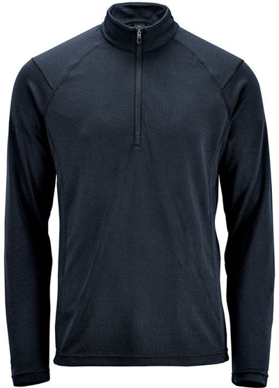 Am image of a Custom Stormtech Mens Mesa Quarter Zip Pullover in Navy!