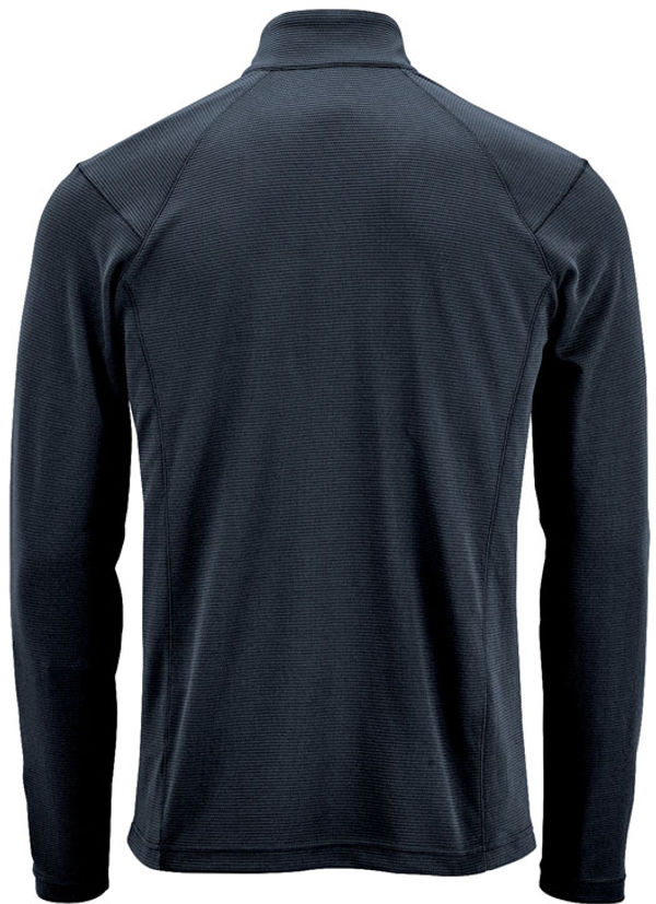 Am image of a Custom Stormtech Mens Mesa Quarter Zip Pullover in Navy!