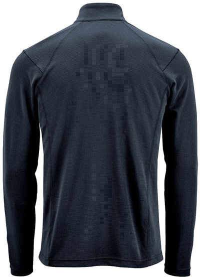 Am image of a Custom Stormtech Mens Mesa Quarter Zip Pullover in Navy!