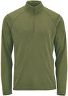 An image of a Custom Stormtech Mens Mesa Quarter Zip Pullover in SAGE GREEN!