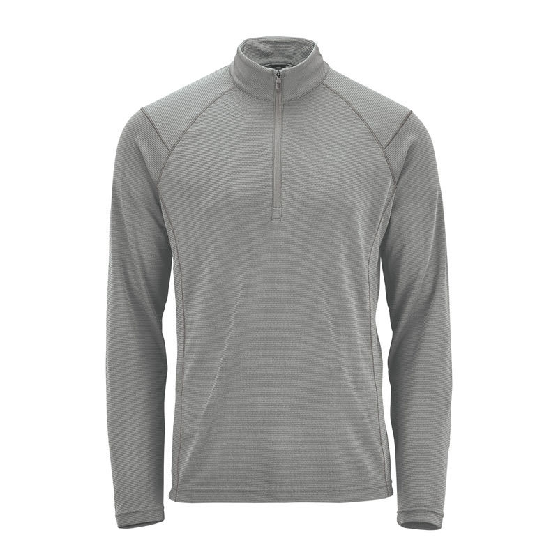 Stormtech Mens Mesa Quarter Zip Pullover in Storm Grey