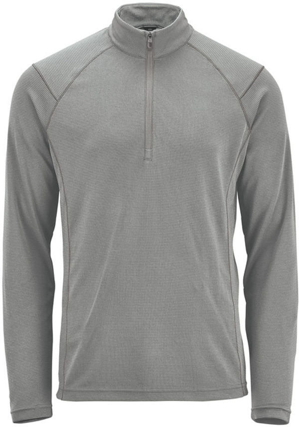 Am image of a Custom Stormtech Mens Mesa Quarter Zip Pullover in Storm Grey!