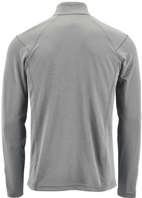 Am image of a Custom Stormtech Mens Mesa Quarter Zip Pullover in Storm Grey!