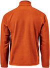 Am image of a Custom Stormtech Mens Montauk Fleece Jacket in Rust!
