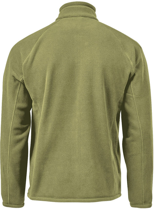 Am image of a Custom Stormtech Mens Montauk Fleece Jacket in Sage Green!
