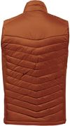 An image of a Custom Stormtech Mens Montserrat Thermal Vest in Rust/Umber!