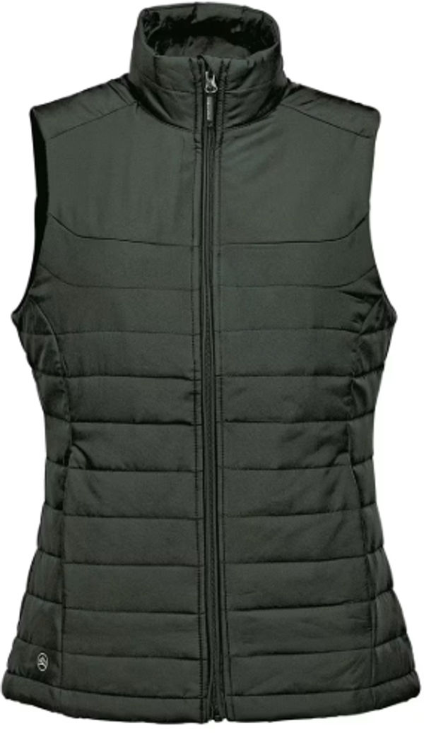An image of a Custom STORMTECH MENS NAUTILUS QUILTED VEST in CYPRESS!