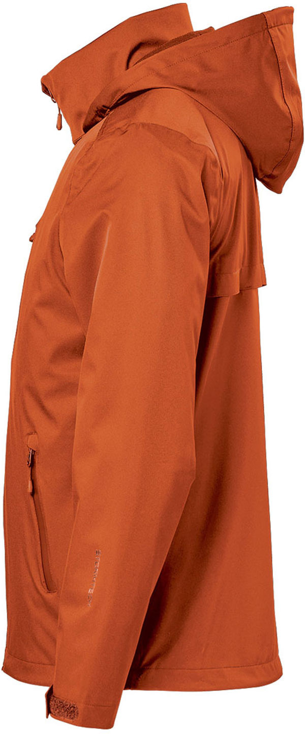 An image of a Custom Stormtech Mens Scirocco Lightweight Shell in Rust!