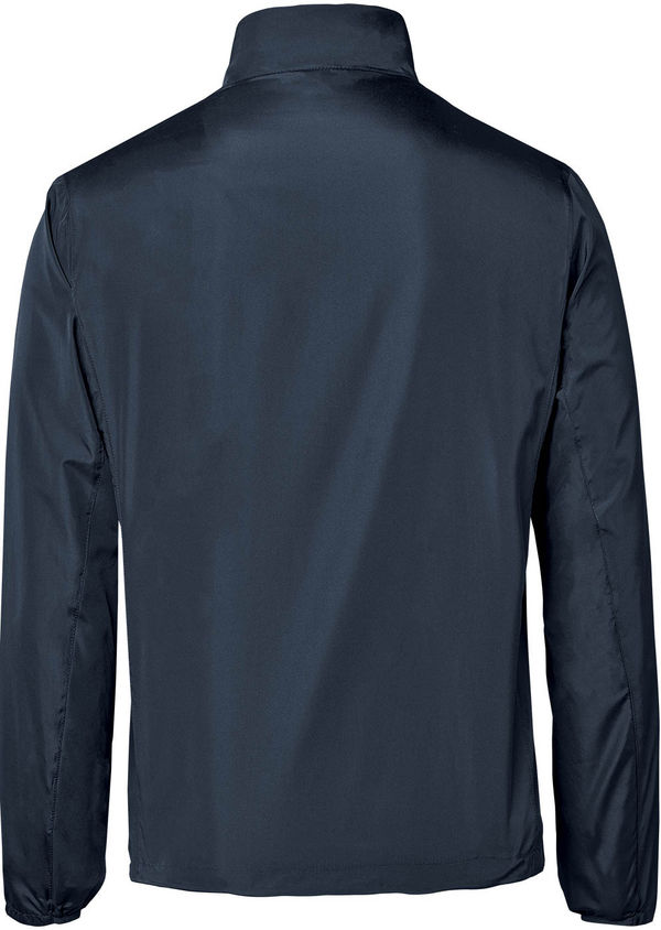 An image of a Custom Stormtech Mens Sierra Lightweight Shell in Navy!