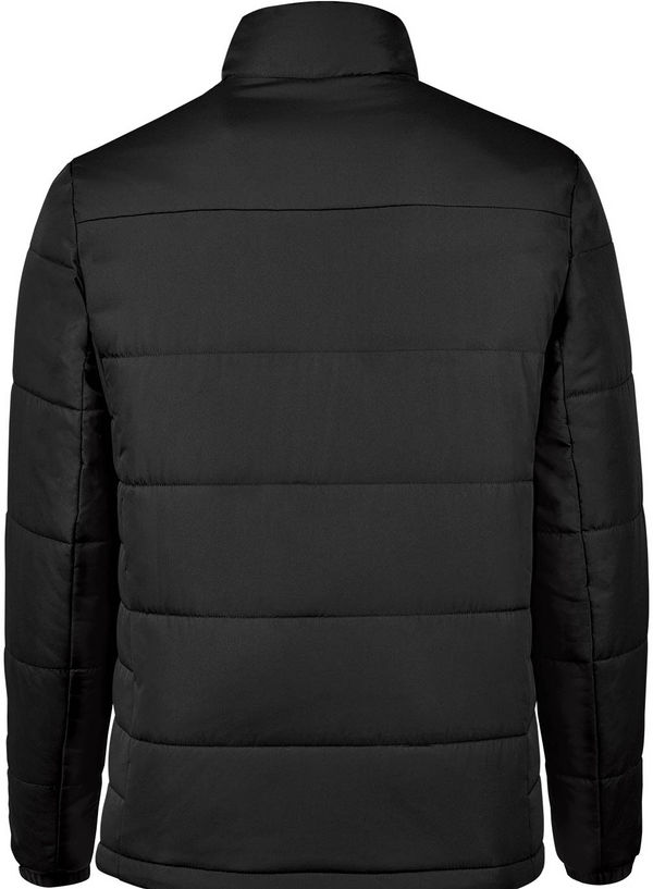 An image of a Custom Stormtech Mens Sierra Quilted Jacket in Black!