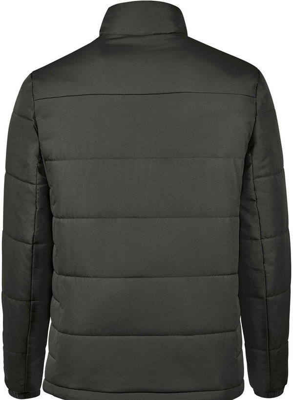 An image of a Custom Stormtech Mens Sierra Quilted Jacket in Granite!