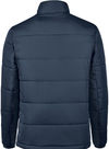 An image of a Custom Stormtech Mens Sierra Quilted Jacket in Navy!