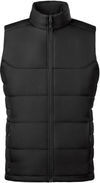 An image of a Custom Stormtech Mens Sierra Quilted Vest in Black!
