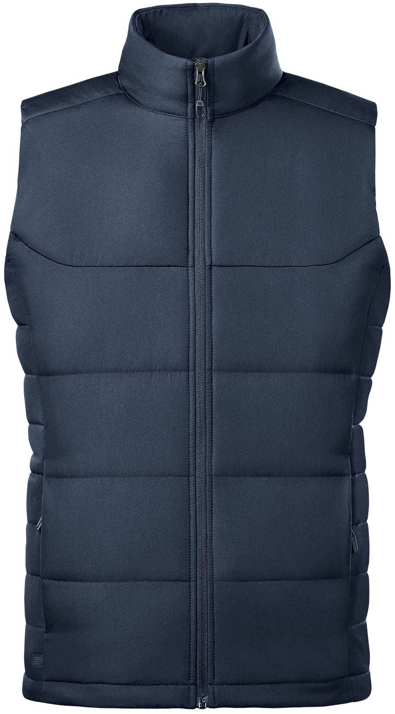 Stormtech Mens Sierra Quilted Vest in Navy