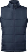 An image of a Custom Stormtech Mens Sierra Quilted Vest in Navy!