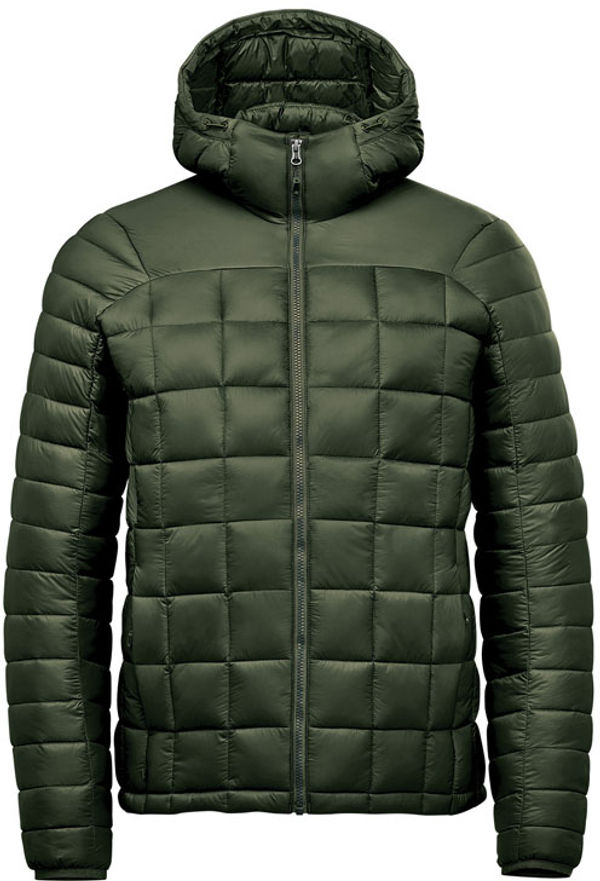 Am image of a Custom Stormtech Mens Tundra Thermal Jacket in Cypress!