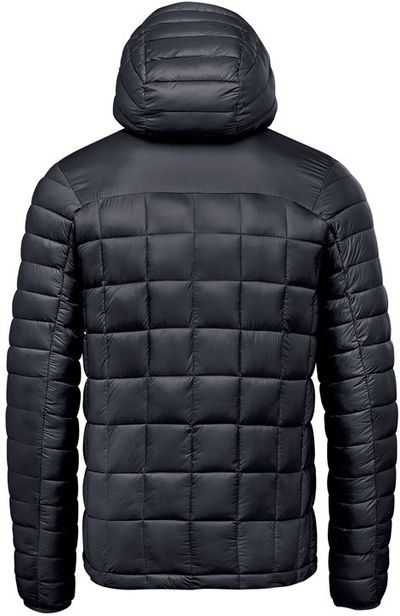 Am image of a Custom Stormtech Mens Tundra Thermal Jacket in Midnight!