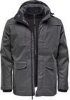 An image of a Custom Stormtech Mens Vertex HD 3 in 1 System Parka in GRANITE!