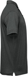 An image of a Custom Stormtech Mens Volante H2X Dry Polo in Charcoal Heather!