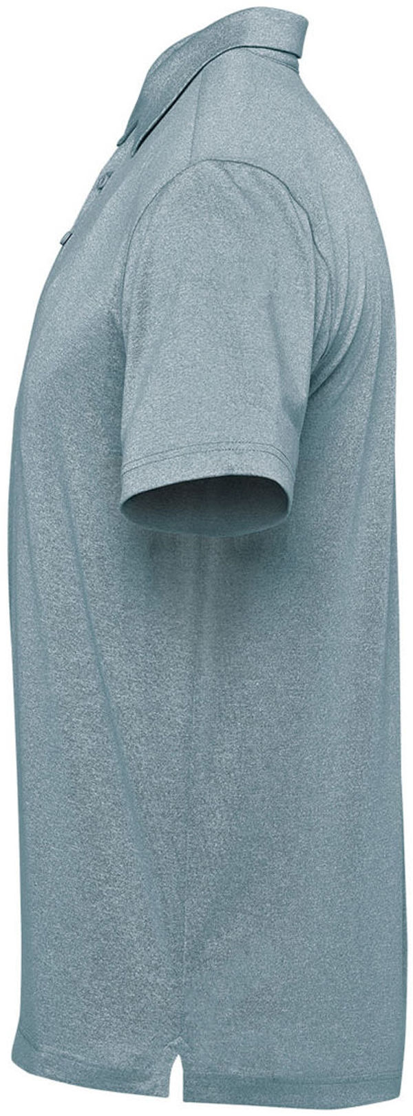 An image of a Custom Stormtech Mens Volante H2X Dry Polo in Retro Blue Heather!