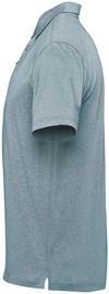 An image of a Custom Stormtech Mens Volante H2X Dry Polo in Retro Blue Heather!