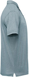 An image of a Custom Stormtech Mens Volante H2X Dry Polo in Retro Blue Heather!