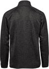 Am image of a Custom Stormtech Mens Yosemite Full Zip Fleece Jacket in Black Heather!