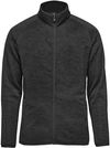 Am image of a Custom Stormtech Mens Yosemite Full Zip Fleece Jacket in Black Heather!
