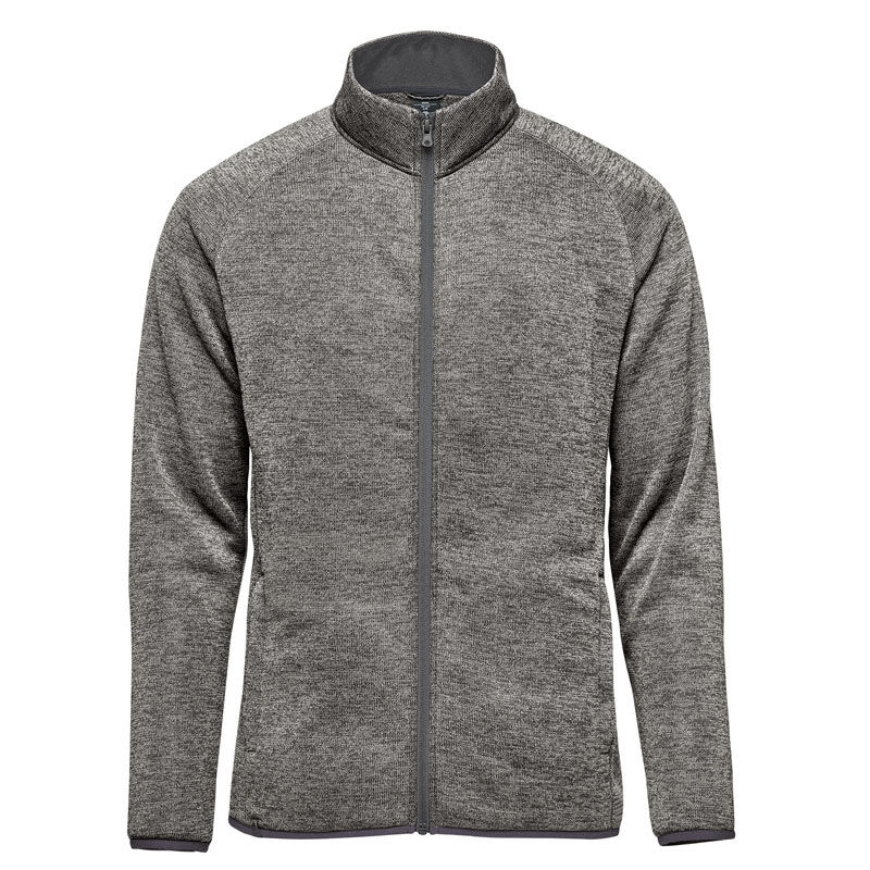 Stormtech Mens Yosemite Full Zip Fleece Jacket in Granite Heather