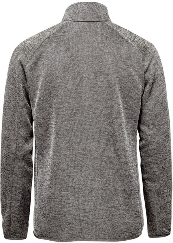 Am image of a Custom Stormtech Mens Yosemite Full Zip Fleece Jacket in Granite Heather!