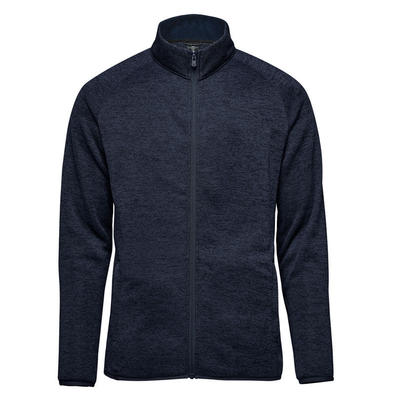 Stormtech Mens Yosemite Full Zip Fleece Jacket in Navy Heather
