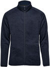 Am image of a Custom Stormtech Mens Yosemite Full Zip Fleece Jacket in Navy Heather!