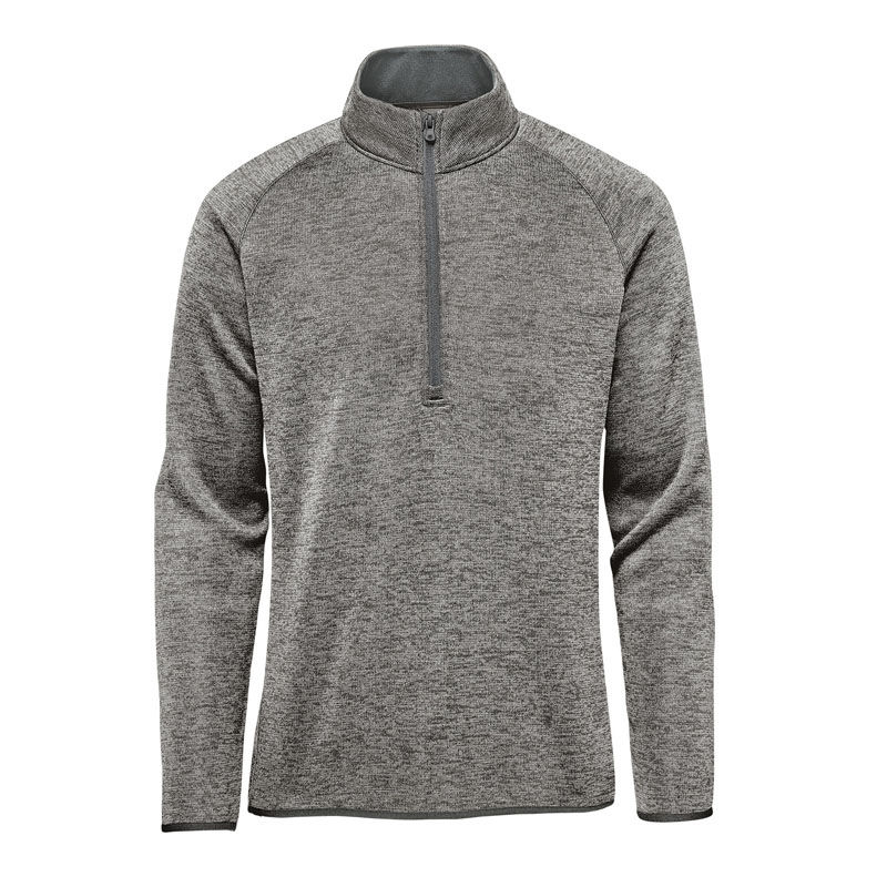 Stormtech Mens Yosemite Half Zip Pullover in Granite Heather