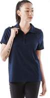 An image of a Custom Stormtech Women's Camino Performance Short Sleeve Polo!