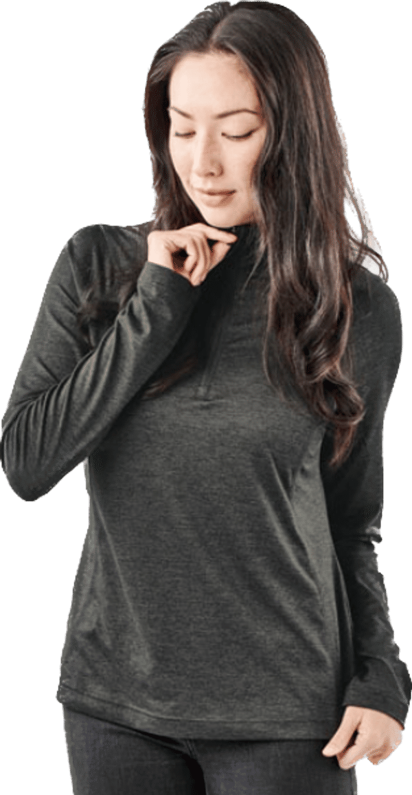 An image of a Custom Stormtech Women's Milano Quarter Zip Pullover!
