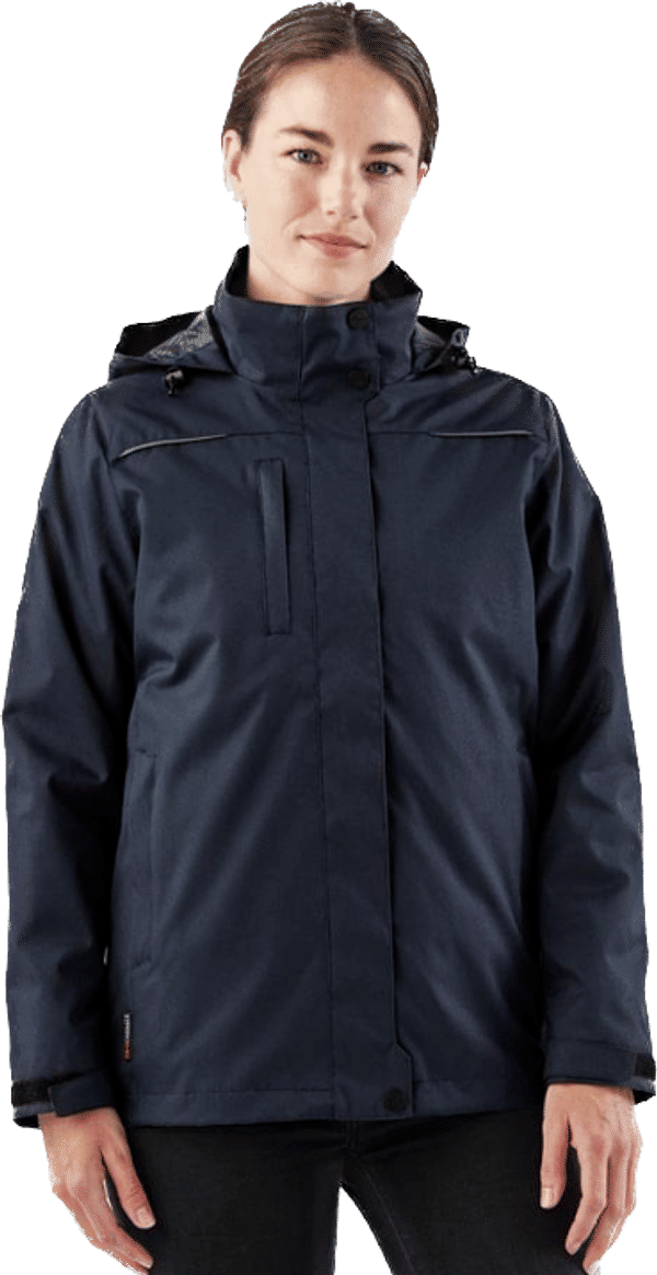 An image of a Custom Stormtech Women's Vortex HD 3 In 1 System Parka!