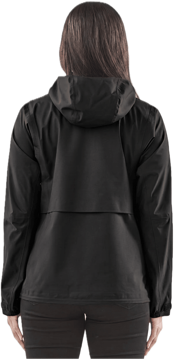 An image of a Custom Stormtech Womens Artimus Technical Shell in Black!