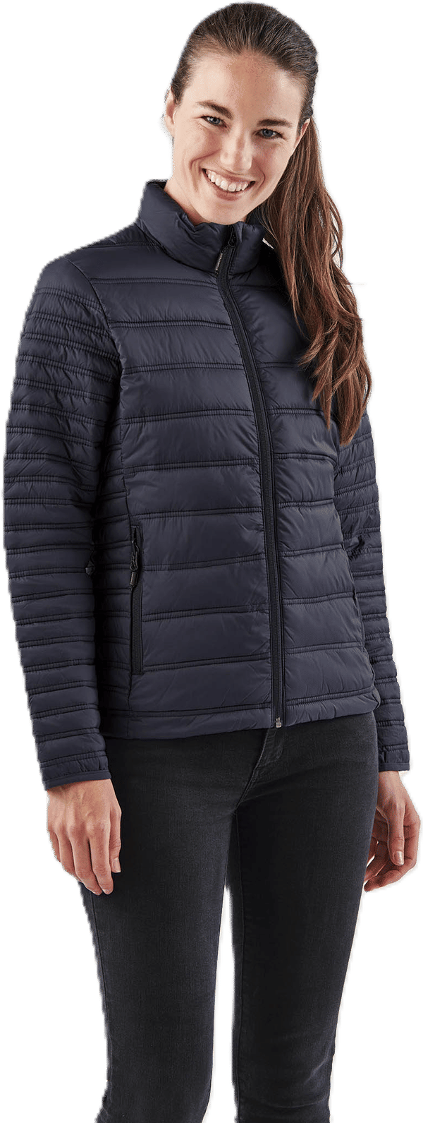 An image of a Custom Stormtech Womens Basecamp Thermal Jacket!