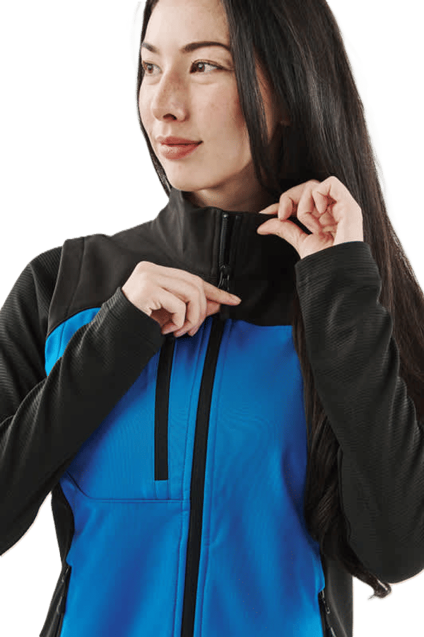 An image of a Custom Stormtech Womens Cascades Softshell Vest!