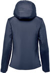 Am image of a Custom Stormtech Womens Cascadia Thermal Jacket in Midnight!