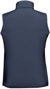 Am image of a Custom Stormtech Womens Cascadia Thermal Vest in Midnight!